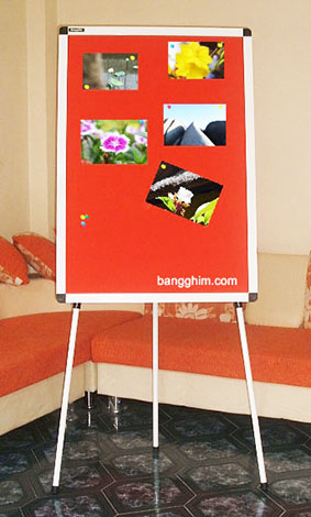 Bảng ghim thông báo flipchart R2525G