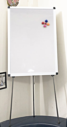 bảng mica hít nam châm kiểu flipchart mã R2525TT