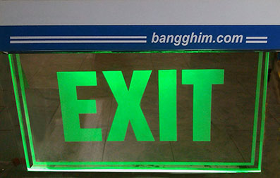 đèn exit