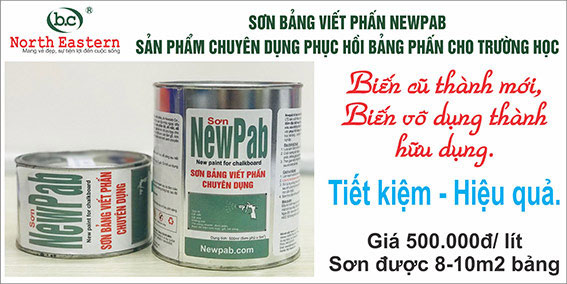 sơn Bảng viết phấn giá rẻ 